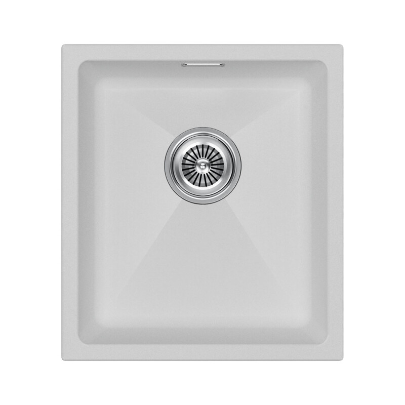 Мойка PAULMARK LUMI 41UNI, LU41-WH, белый, 410х460
