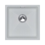 Мойка PAULMARK 45UNI, LU45-WH, белый, 455х460