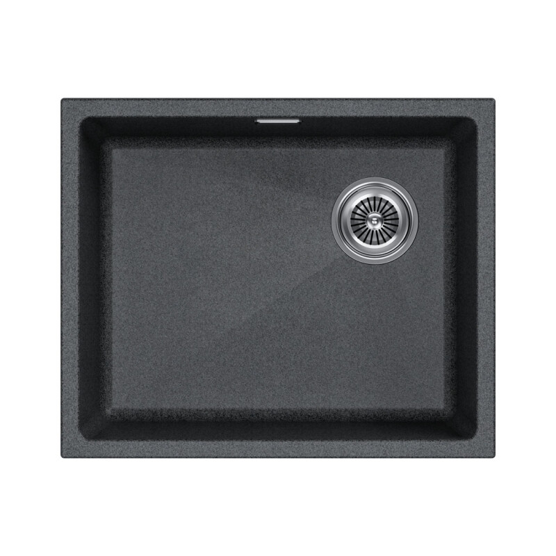 Мойка PAULMARK LUMI 55UNI-SKEW, LU55SK-DG, графит, 555х440