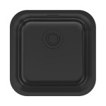 Мойка PAULMARK VELLO, E48-MBN, матовый черный NANO-PVD, 480х440мм,