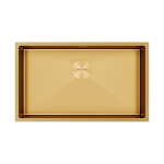 Мойка PAULMARK NEXT 74 UNI, PM217444-BS, брашированная нерж.сталь, 740х440мм