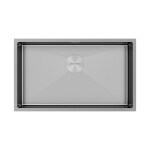 Мойка PAULMARK NEXT 74 UNI, PM217444-BS, брашированная нерж.сталь, 740х440мм