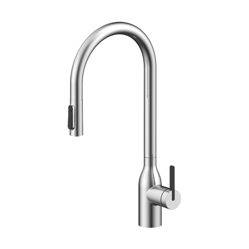 Смеситель PAULMARK UNIVERSAL, брашированная сталь, Un213880-BS