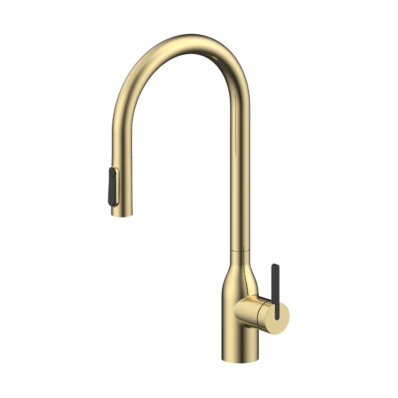 Смеситель PAULMARK UNIVERSAL, светлое золото, Un213880-LG