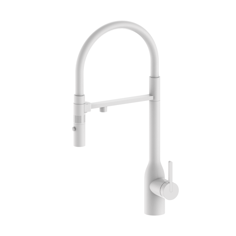 Смеситель PAULMARK MAGNETO ONE, белый, Ma213188-WH