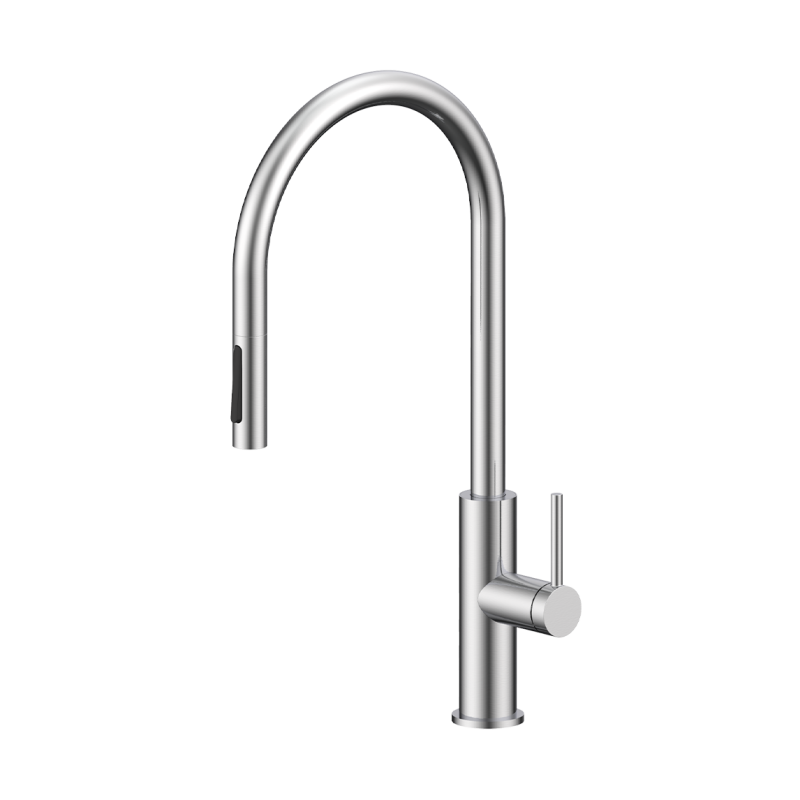 Смеситель PAULMARK SENSO, брашированная сталь, Se215180-BS