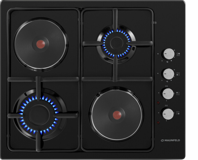 Комбинированная варочная панель MAUNFELD EEHE.64.5EB\KG