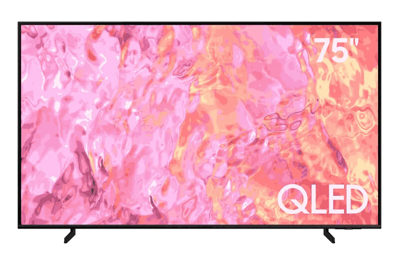 Телевизор SAMSUNG QLED QE75Q60C, 4K Ultra HD