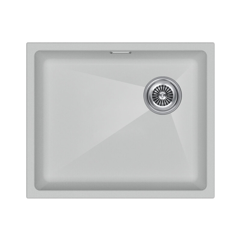 Мойка PAULMARK LUMI 55UNI-SKEW, LU55SK-WH, белый матовый