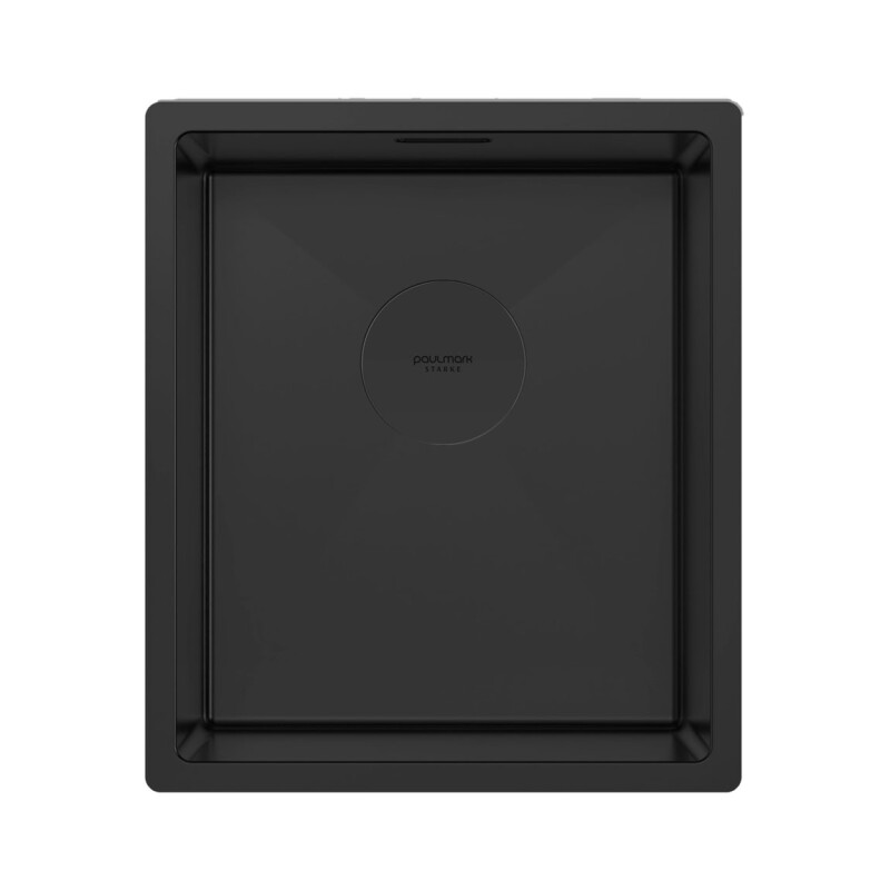 Мойка PAULMARK NEXT 38 UNI, PM213844-MBN, матовый черный, 380х440мм