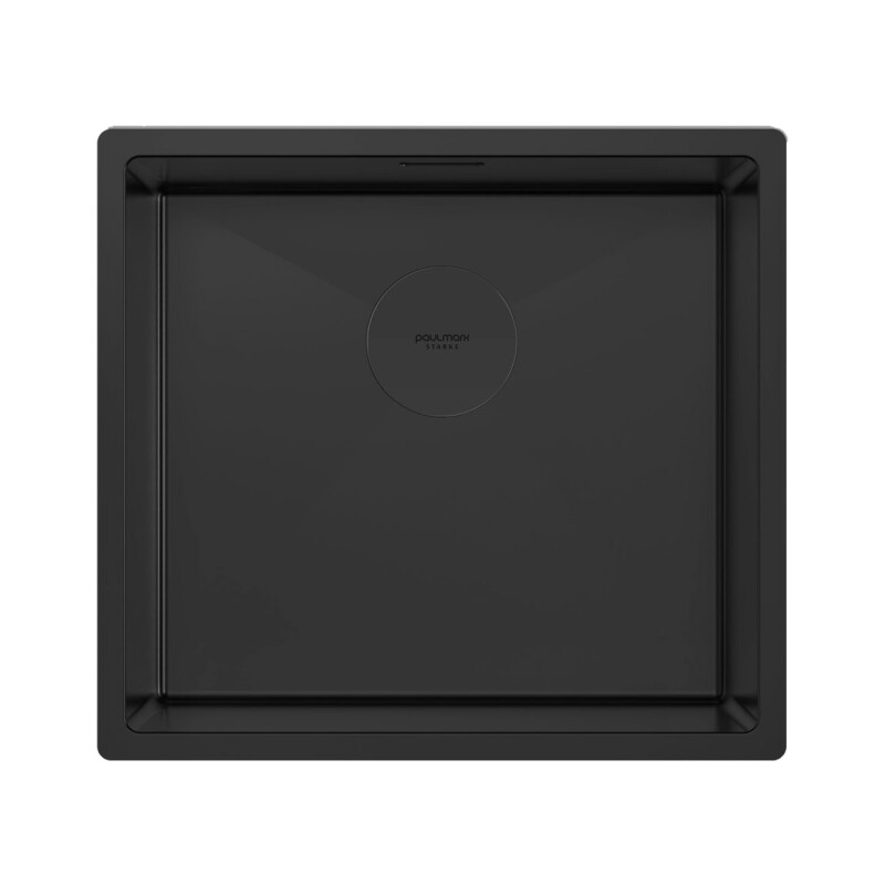 Мойка PAULMARK NEXT 48 UNI, PM214844-MBN, матовый черный, 480х440мм