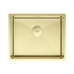Мойка PAULMARK NEXT-SKEW 54 UNI, PM885444-LG, светлое золото, 540х440мм