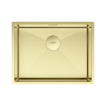 Мойка PAULMARK NEXT 58 UNI, PM215844-MBN, матовый черный, 580х440мм