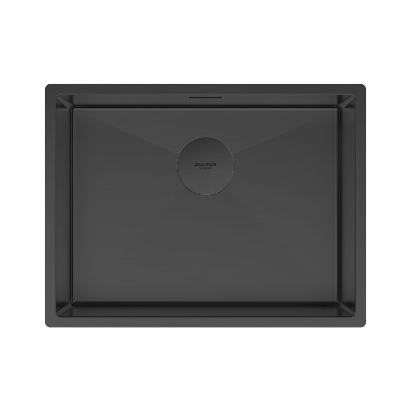 Мойка PAULMARK NEXT 58 UNI, PM215844-MBN, матовый черный, 580х440мм