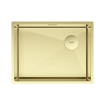 Мойка PAULMARK NEXT-SKEW 58 UNI, PM885844-LG, светлое золото, 580х440мм