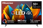 Телевизор HISENSE 65E7NQ, QLED, 4K Ultra HD, черный, SMART TV, Vidaa