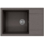 Мойка FLORENTINA ЛИПСИ 780 XL, черный FG