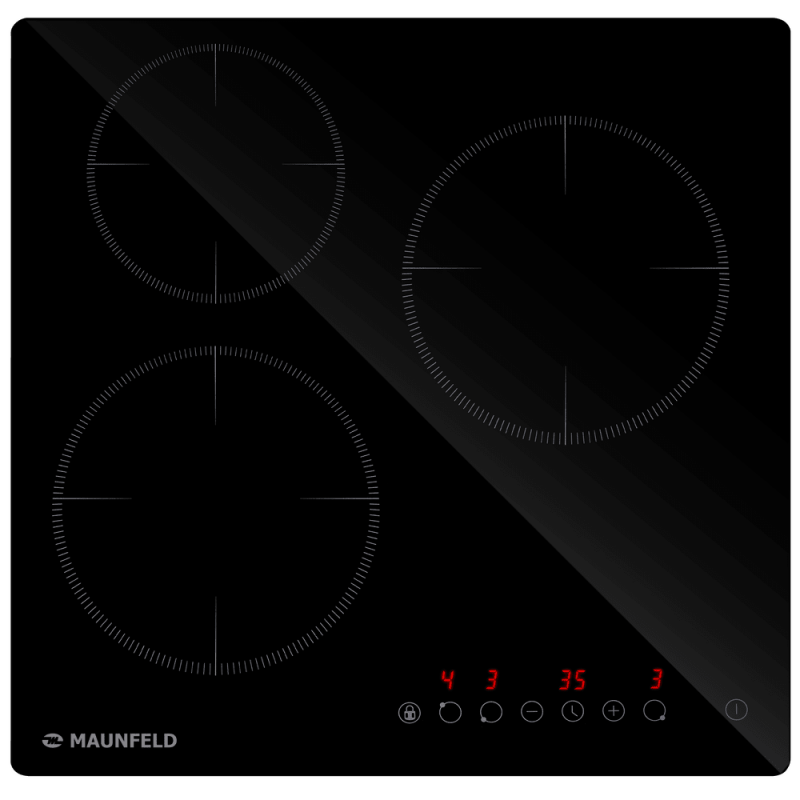 Электрическая варочная панель MAUNFELD AVCE453BK