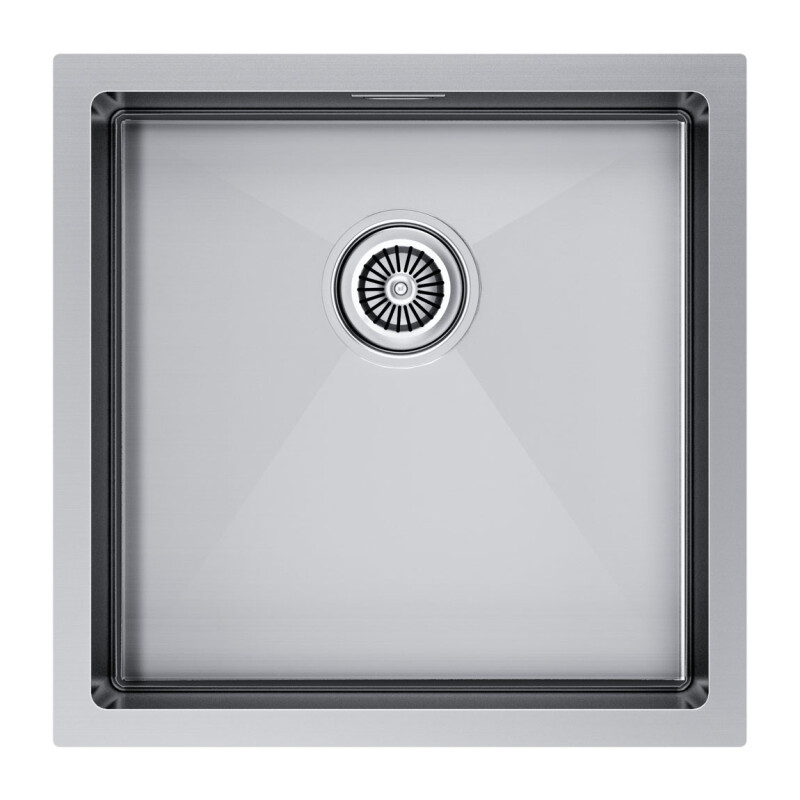 Мойка PAULMARK GERBERG 44 UNI, PM254444-BS, брашированная нерж. сталь, 440х440 мм
