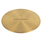 Декоративная накладка на выпуск PAULMARK PM116-BG, брашированное золото,