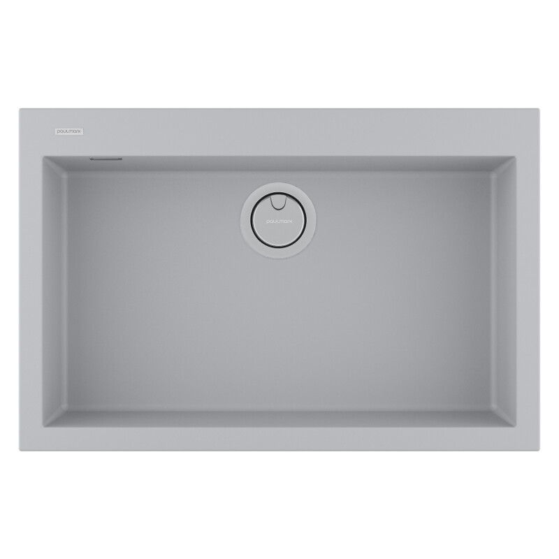 Мойка PAULMARK DECORATION 76, PM937650-UGR, URBAN GREY, 760х500 мм