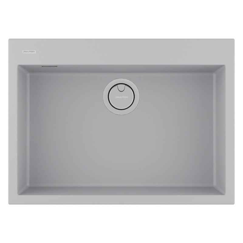Мойка PAULMARK DECORATION 69, PM936950-UGR, URBAN GREY, 690х500 мм
