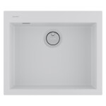 Мойка PAULMARK DECORATION 60, PM936051-WH, WHITE, 600х510 мм