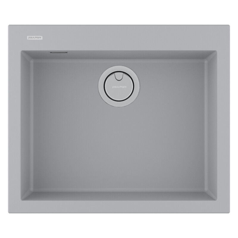 Мойка PAULMARK DECORATION 60, PM936051-UGR, URBAN GREY, 600х510 мм