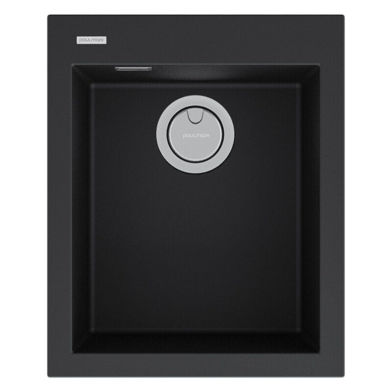 Мойка PAULMARK DECORATION 41, PM934150-AN, ANTRACITE, 410х500 мм