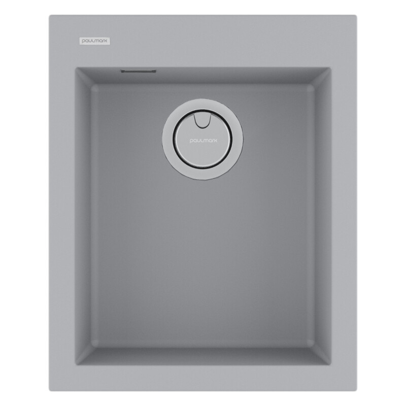 Мойка PAULMARK DECORATION 41, PM934150-UGR, URBAN GREY, 410х500 мм