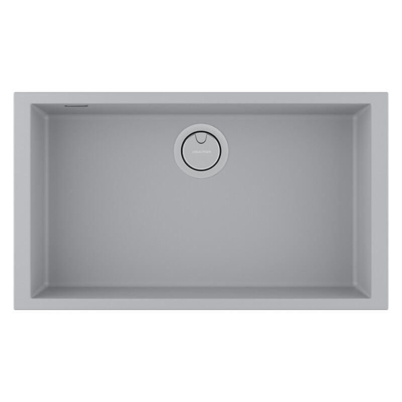 Мойка PAULMARK NEO CLASSIC 76, PM967644-UGR, URBAN GREY, 760х435 мм,