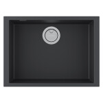 Мойка PAULMARK NEO CLASSIC 60, PM966044-UGR, URBAN GREY, 600х440 мм