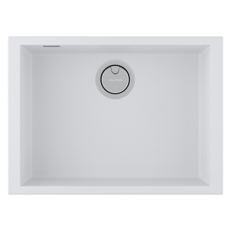 Мойка PAULMARK NEO CLASSIC 60, PM966044-WH, WHITE, 600х440 мм