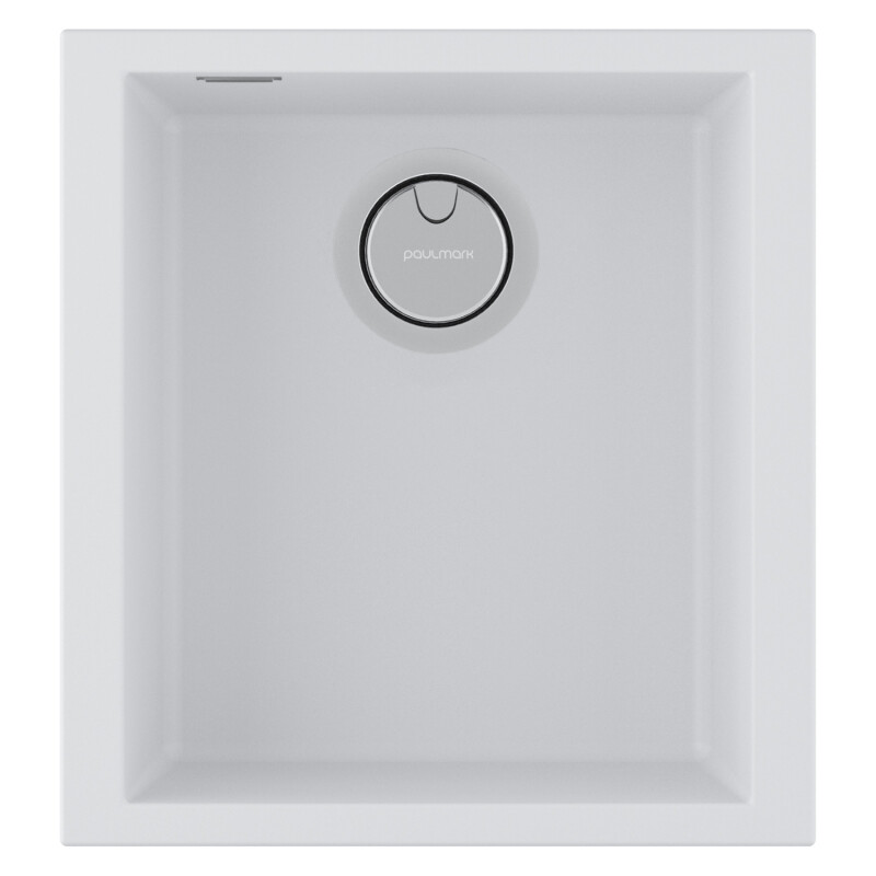 Мойка PAULMARK NEO CLASSIC 41, PM964144-WH, WHITE, 410х435 мм