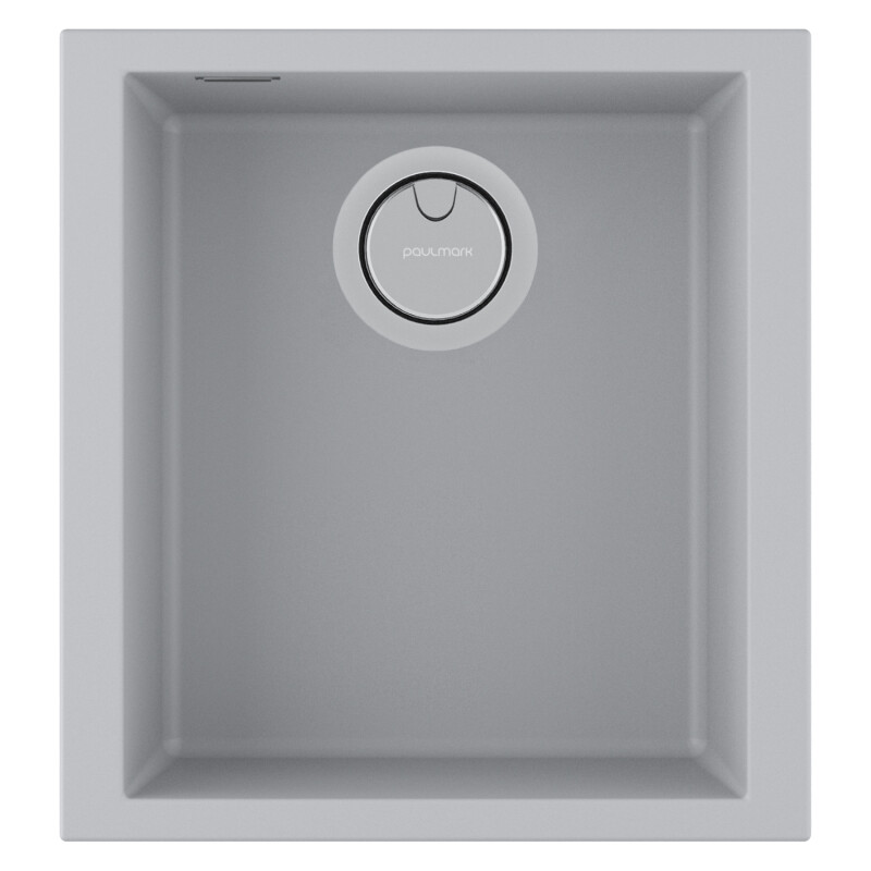 Мойка PAULMARK NEO CLASSIC 41, PM964144-UGR, URBAN GREY, 410х435 мм