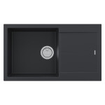 Мойка PAULMARK EXTENSIO 86, PM988650-AN, ANTRACITE, 860х500 мм
