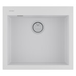 Мойка PAULMARK DECORATION 56, PM935650-WH, WHITE, 560х500 мм