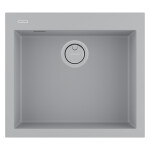 Мойка PAULMARK DECORATION 56, PM935650-UGR, URBAN GREY, 560х500 мм