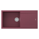 Мойка PAULMARK EXTENSIO 99, PM989950-ME, MERLOT, 990х500 мм