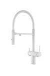 Смеситель PAULMARK GRAVITY, Gr213888-WH,белый матовый
