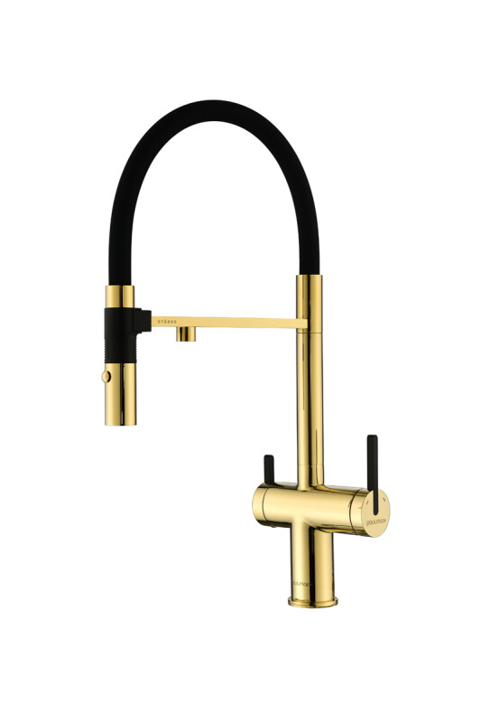 Смеситель PAULMARK GRAVITY, Gr213888-G, золото