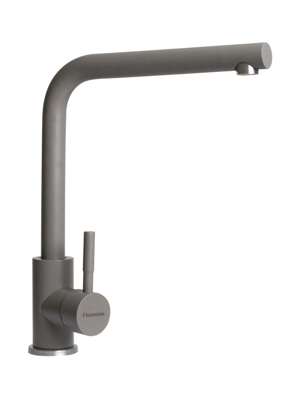 Смеситель FLORENTINA ФАБИО FL Серый шелк