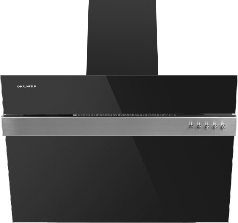 Вытяжка MAUNFELD BRIDGE LINE 60 черный\вставка сатин