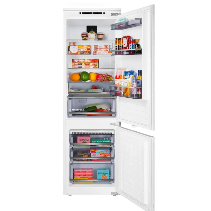 Встраиваемый холодильник MAUNFELD MBF193NFFWGR Inverter