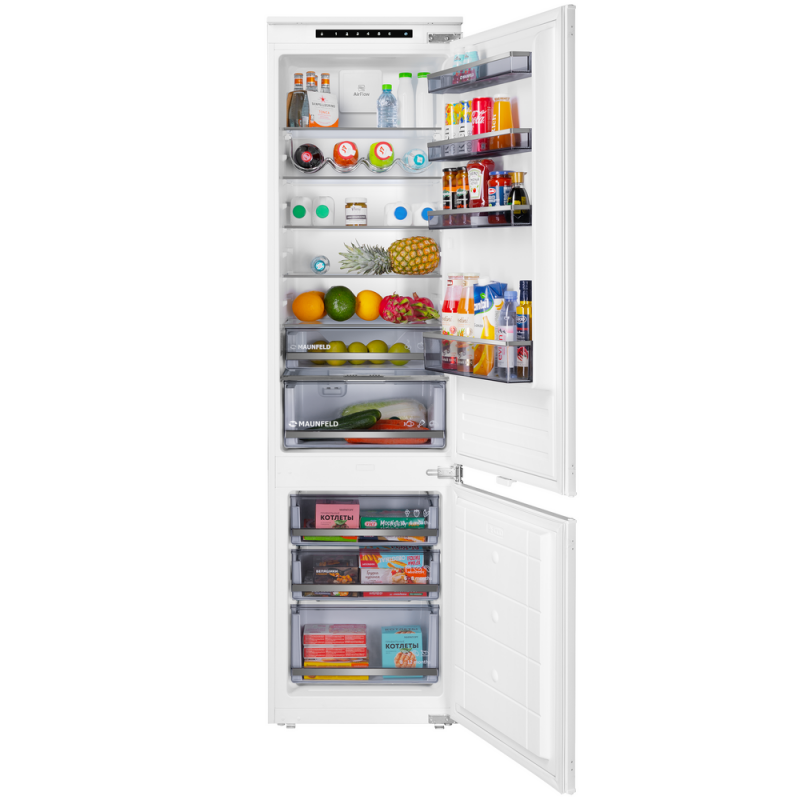 Встраиваемый холодильник MAUNFELD MBF193SLFWGR Inverter
