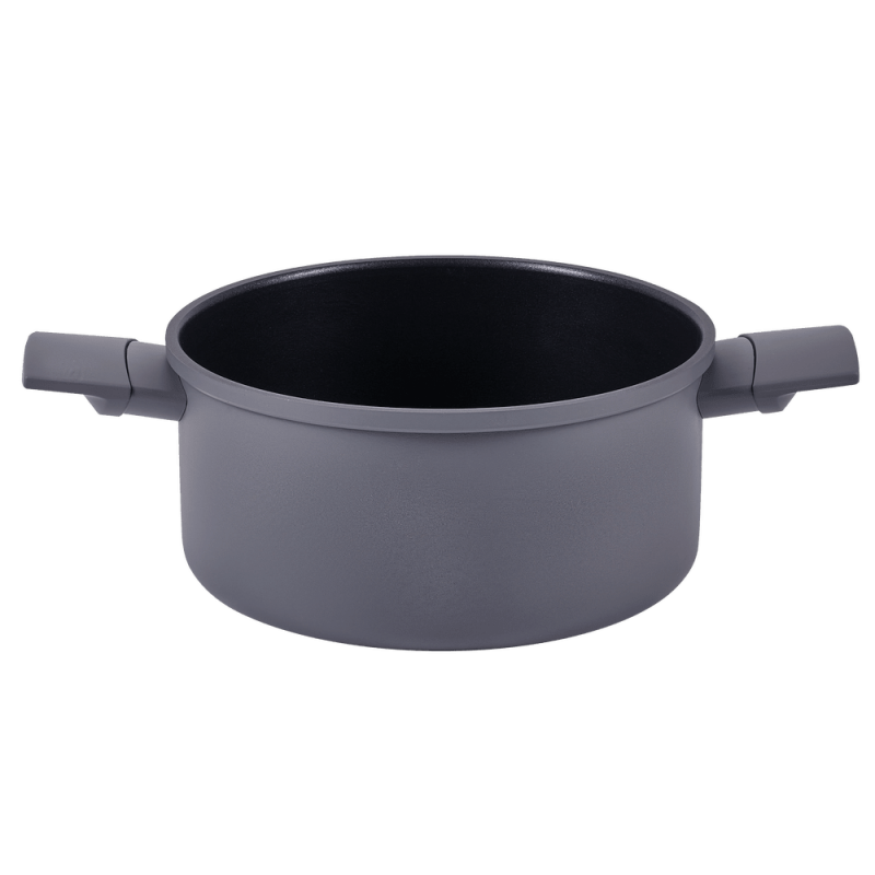 Кастрюля MAUNFELD ASTRID MF24ASTR1CR из кованого алюминия со стеклянной крышкой, 24см, 4.6 л