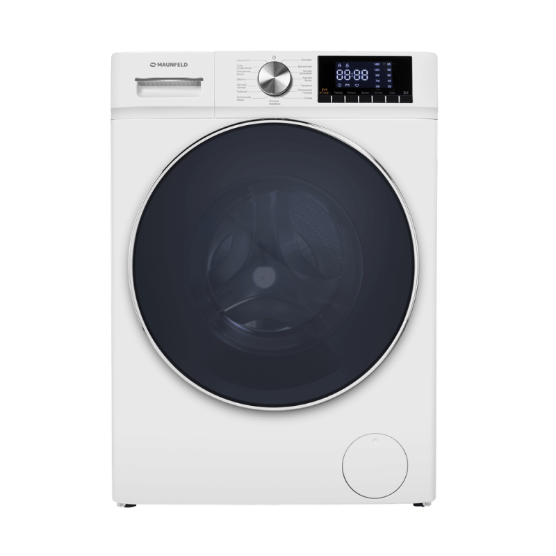Стиральная машина c инвертором и паром MAUNFELD MFWM127IWH02