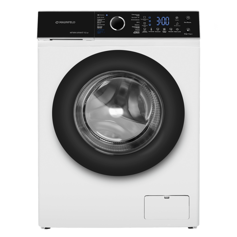 Стиральная машина c инвертором и паром MAUNFELD MFWM149IWHT