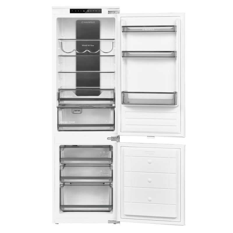 Встраиваемый холодильник MAUNFELD MBF17754NFWHGR LUX Inverter