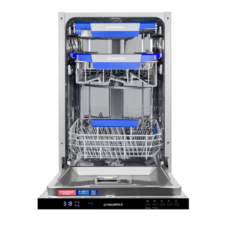 Встраиваемая посудомоечная машина MAUNFELD MLP45230 Light Beam Wi-Fi